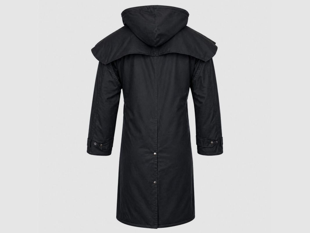 Płaszcz Waxstock navy Walker and Hawkes M do 3XL, zdjęcie 5 z 12