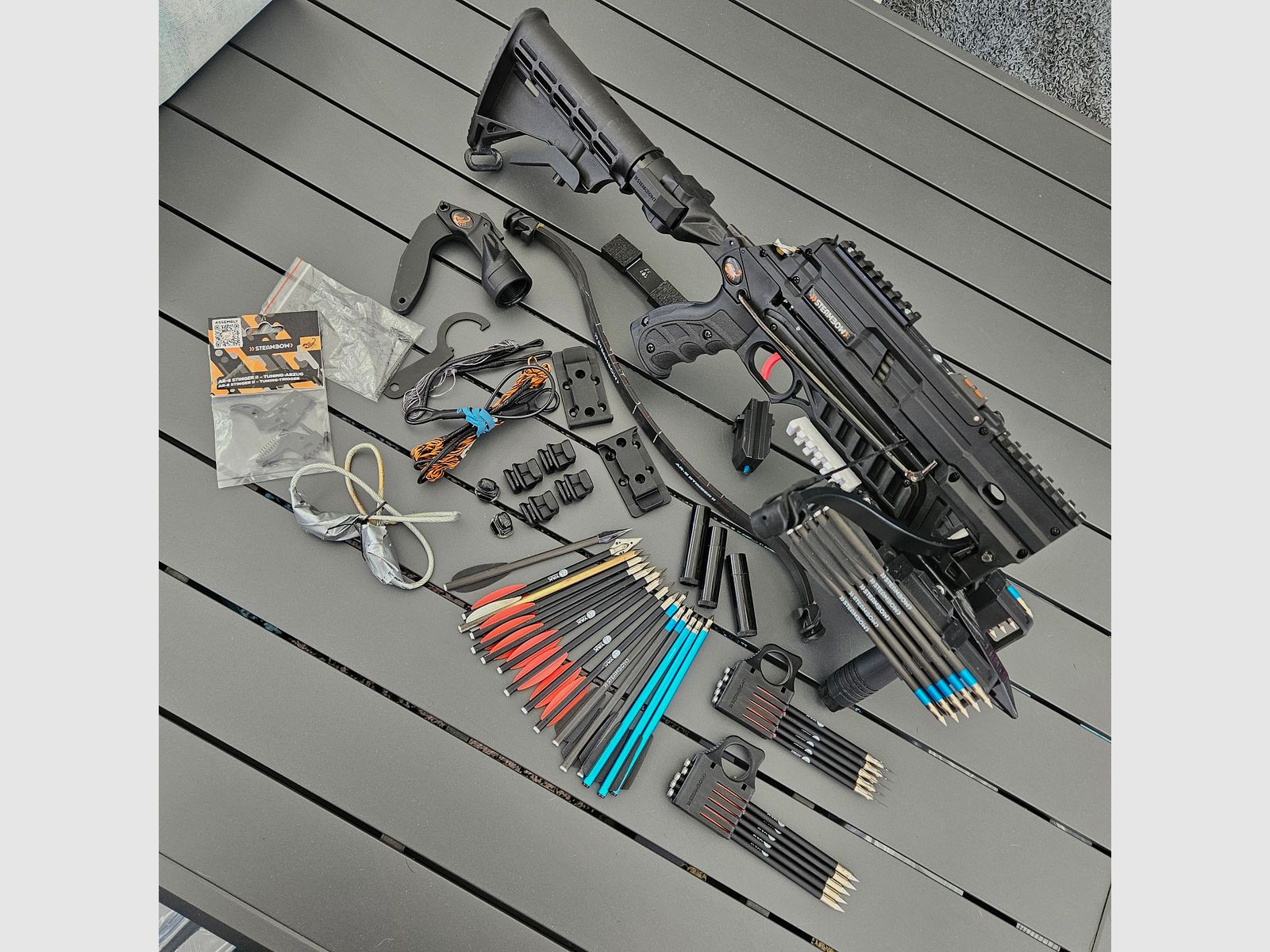 Steambow AR 9 Pistolenarmbrust Set