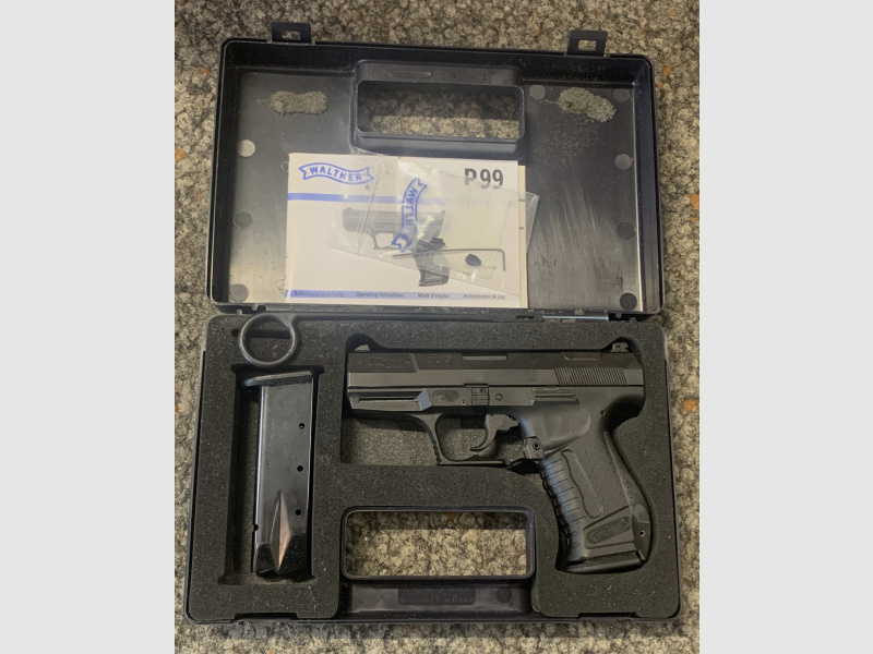 Walther P99 9x19 inkl. Koffer