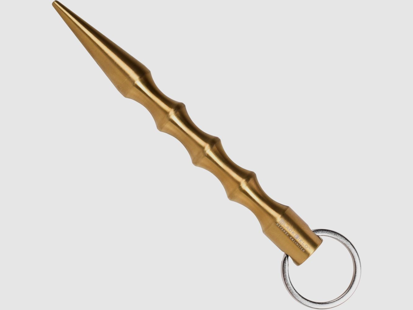 BlackField Kubotan Stahl goldfarben