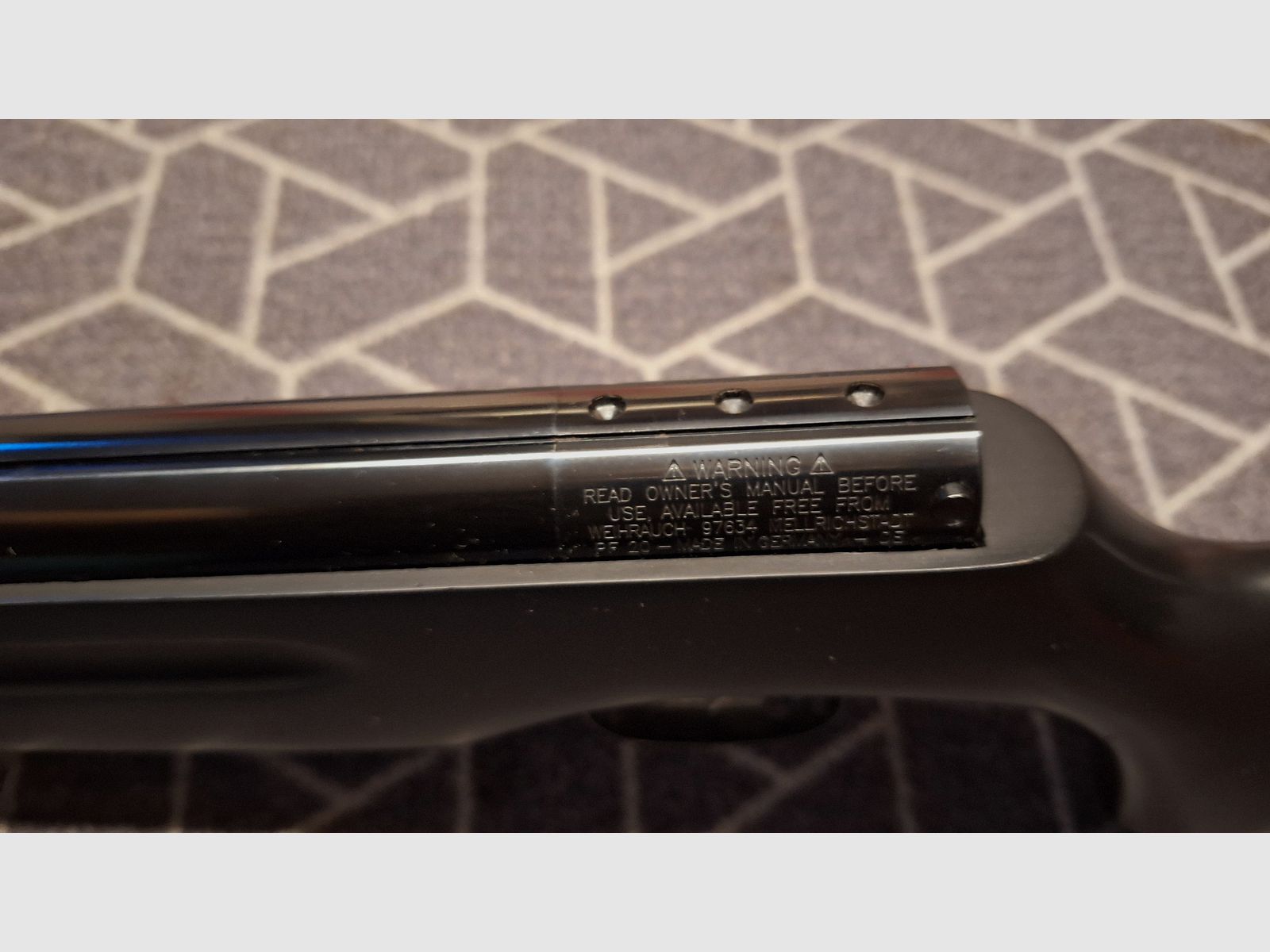 Weihrauch HW35 "Black Line" come nuovo!, immagine 12 di 15