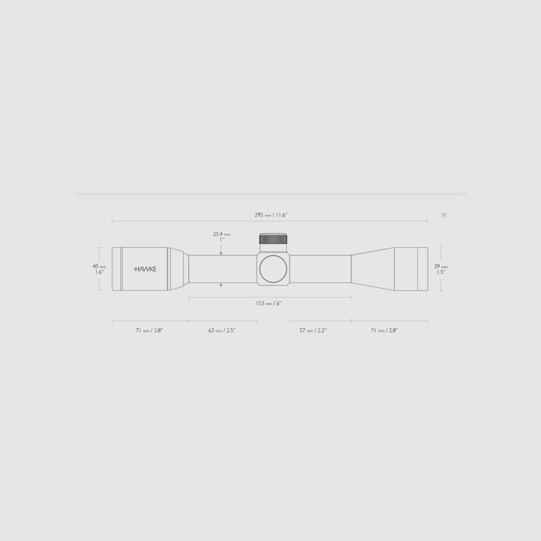 Hawke Vantage 4×32: 30/30 Duplex – 14100, Bild 4 von 4