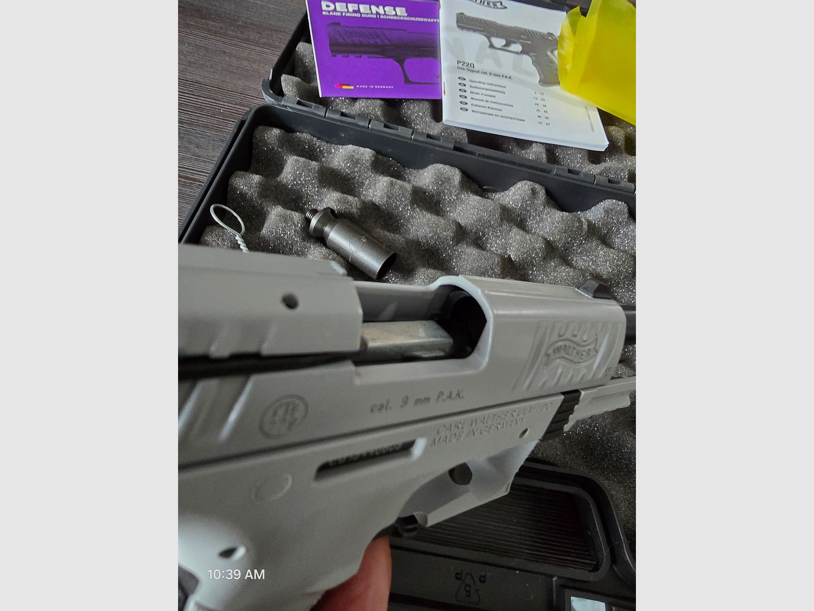 Walther P22Q Concrate Neu