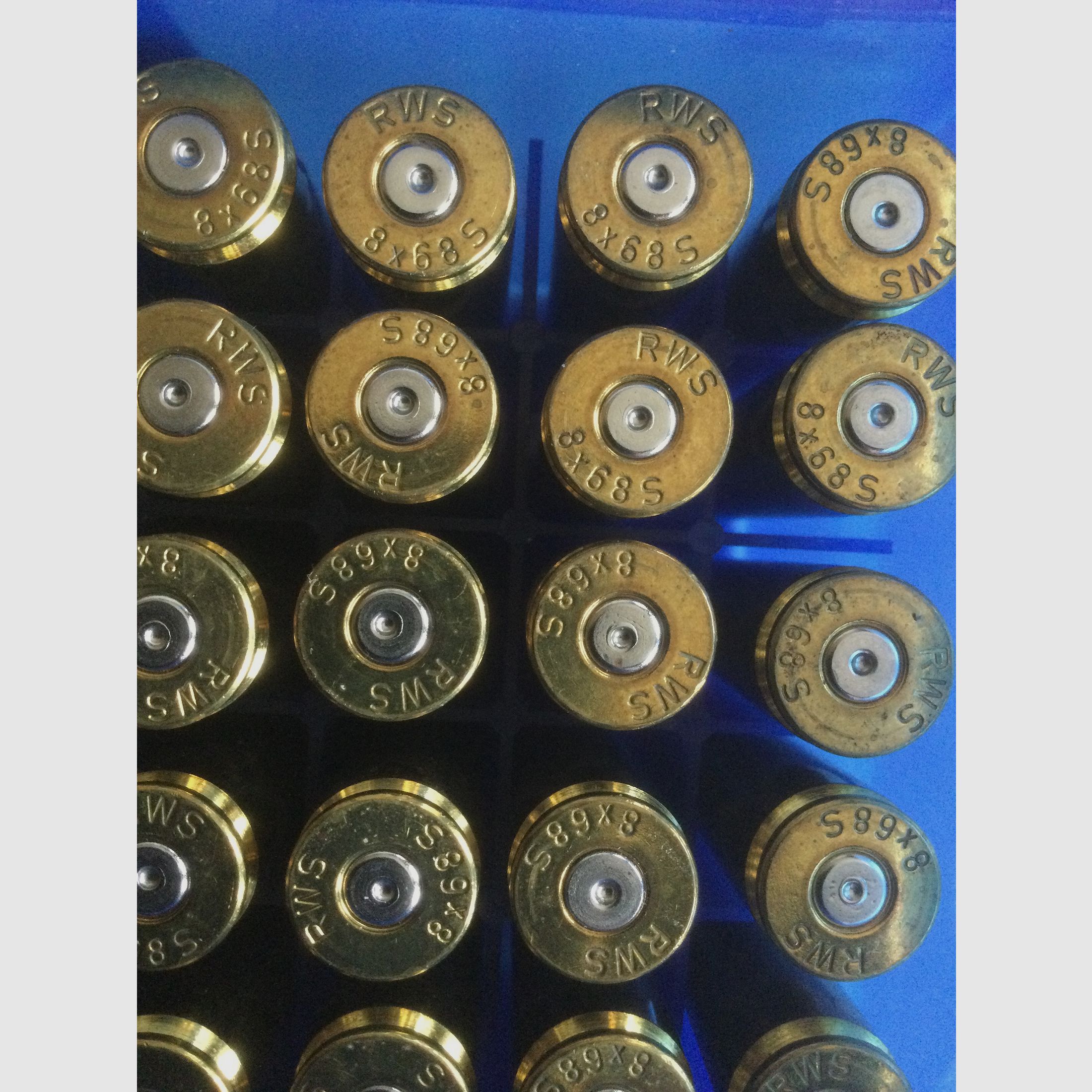 Patroonhulzen RWS 8x68S gebruikt