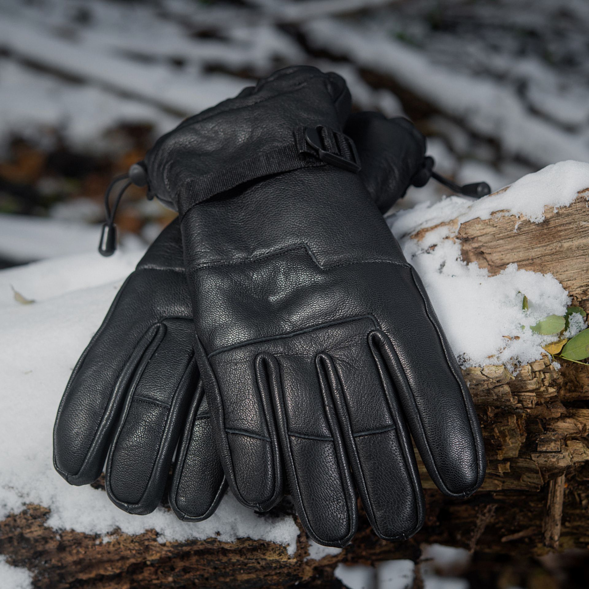 Guantes de invierno de cuero, imagen 5 de 13