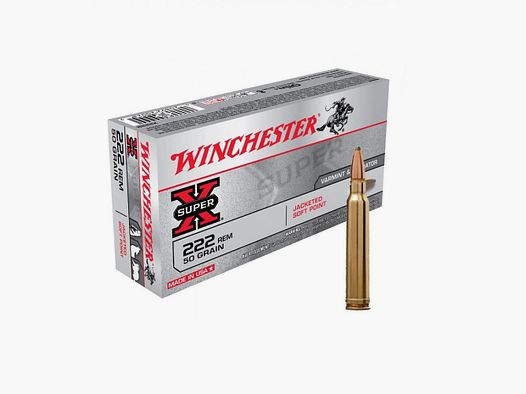 Winchester Super X .222 REM Soft Point 50gr