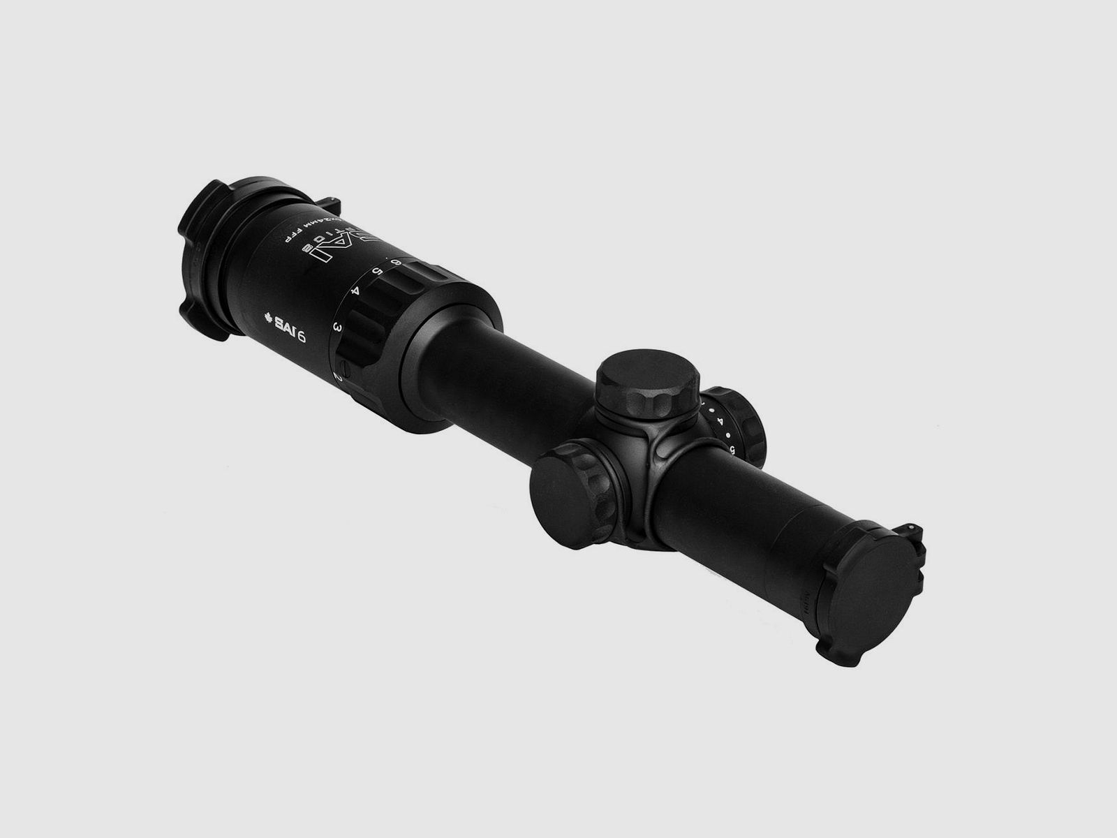 SAI Optics Model SAI 6 LPVO 1-6x24 Black