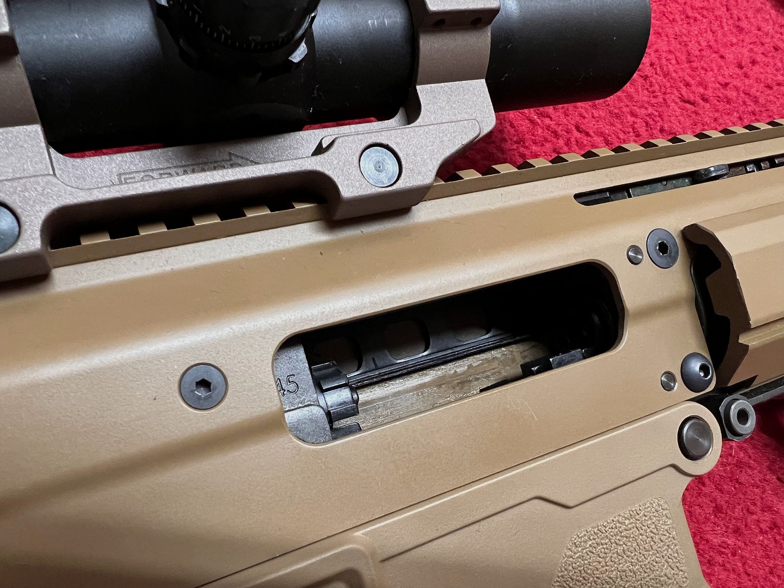Wei-ETech MSK Masada Open Bolt GBB 6mm BB in Tan with accessories and interchangeable system