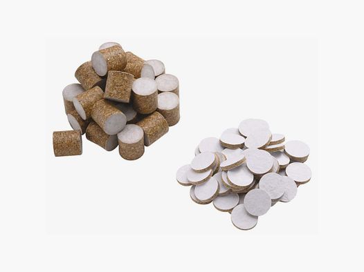 Set de 200 Tapones de Corcho Davide Pedersoli - Calibre 20 - Alta Calidad - Optimización de la Precisión