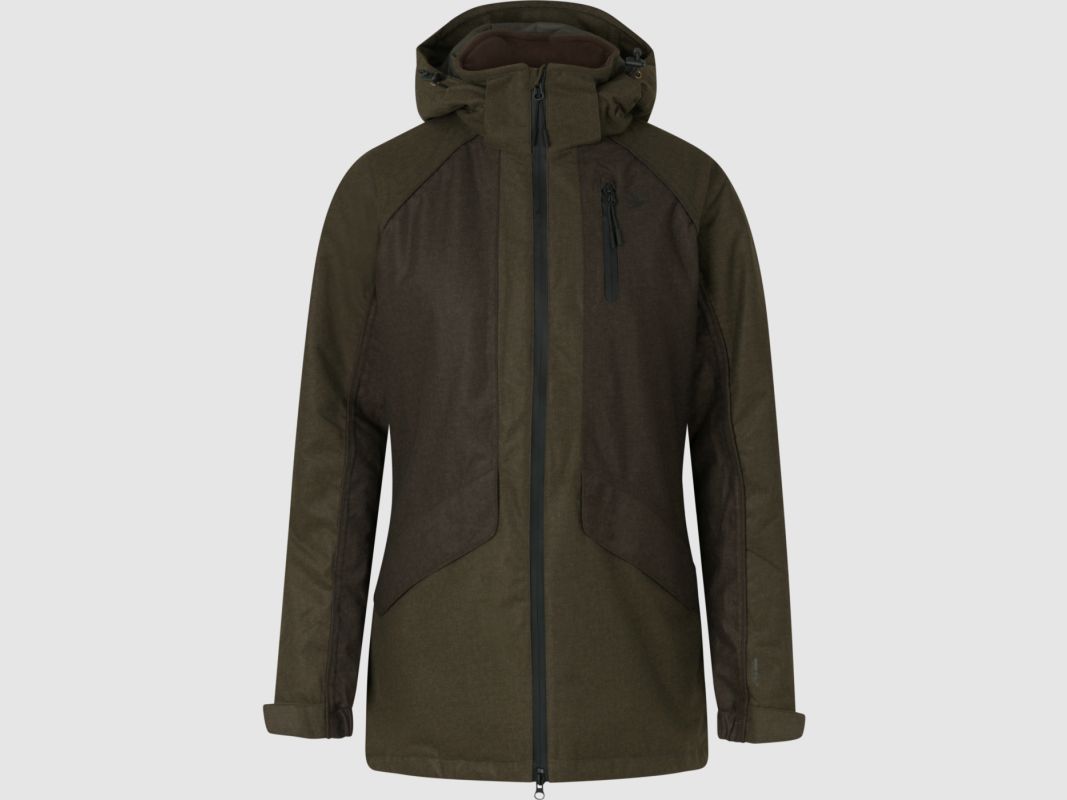 Seeland Damen Jacke Avail Aya Insulated Pine green/Demitasse brown