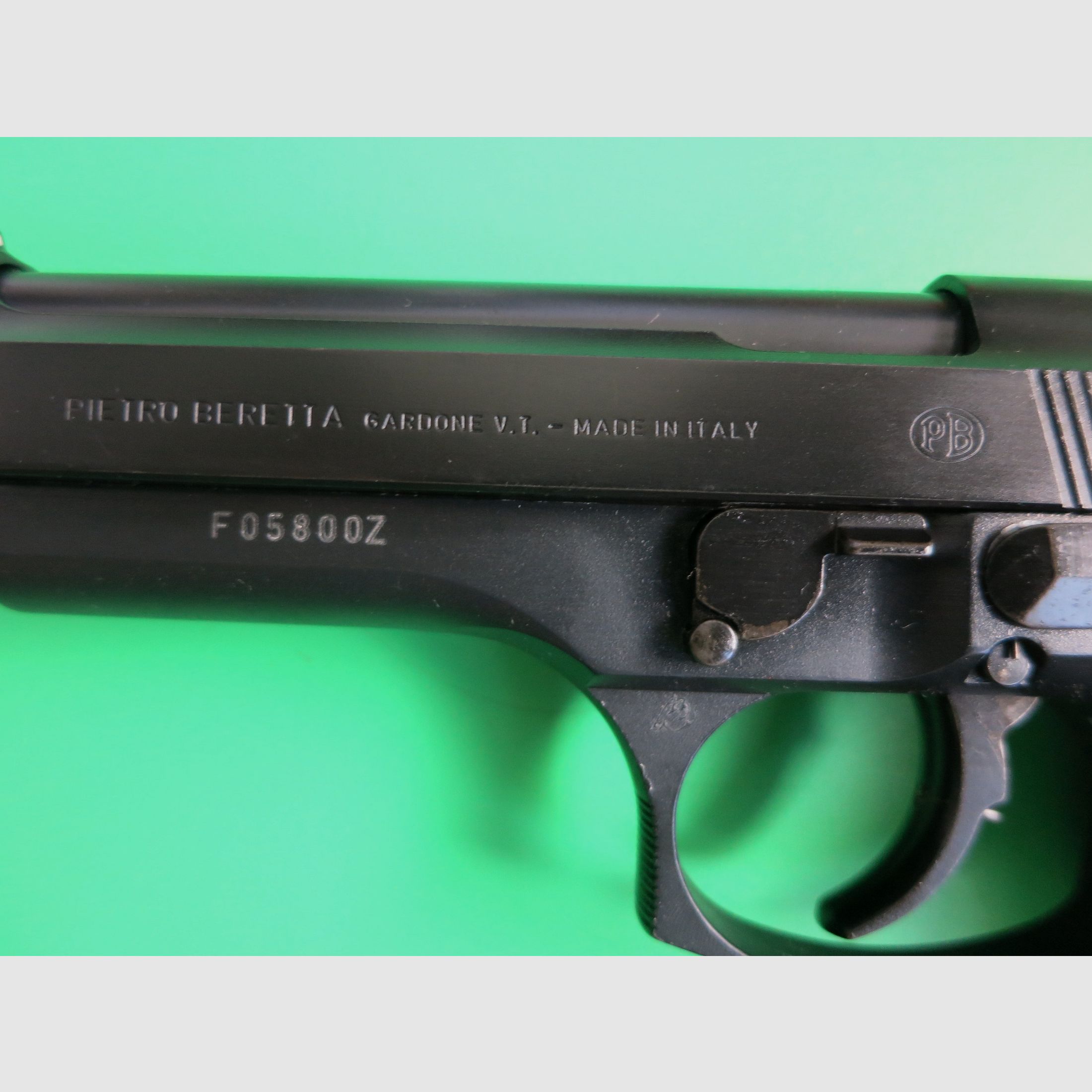 Semi-automatic pistol Beretta 92 FS (black), 9 mm Luger, pistol of the US armed forces #29