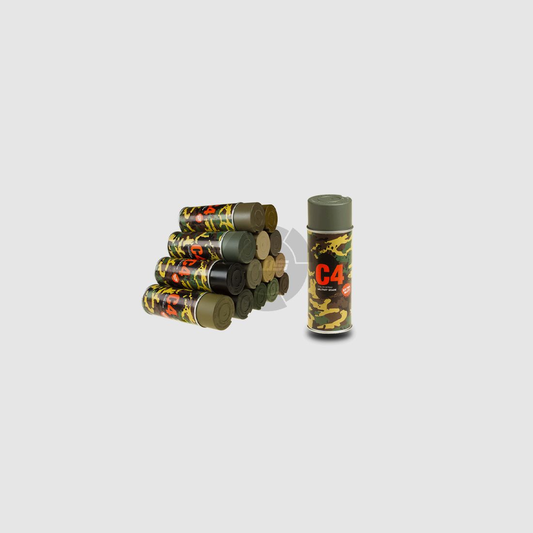 C4 Mil Grade Spray Colorato – Foliage Green