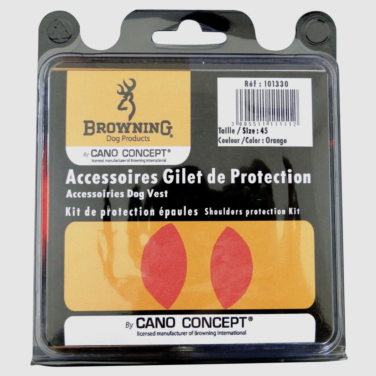 Protection des épaules - pour les gilets de protection pour chiens Browning