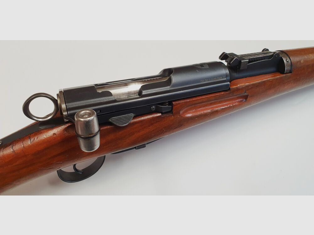 Waffenfabrik Bern Schweizer K31 Kaliber 7,5x55swiss komplett nummerngleich + Hämmerli