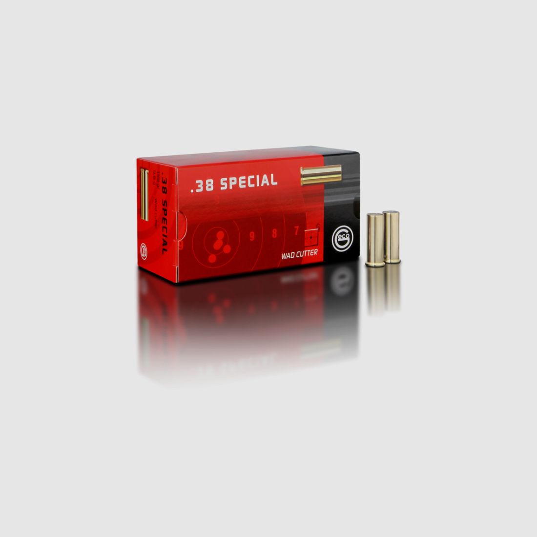 Geco .38 Special, Blei Wadcutter 148grs