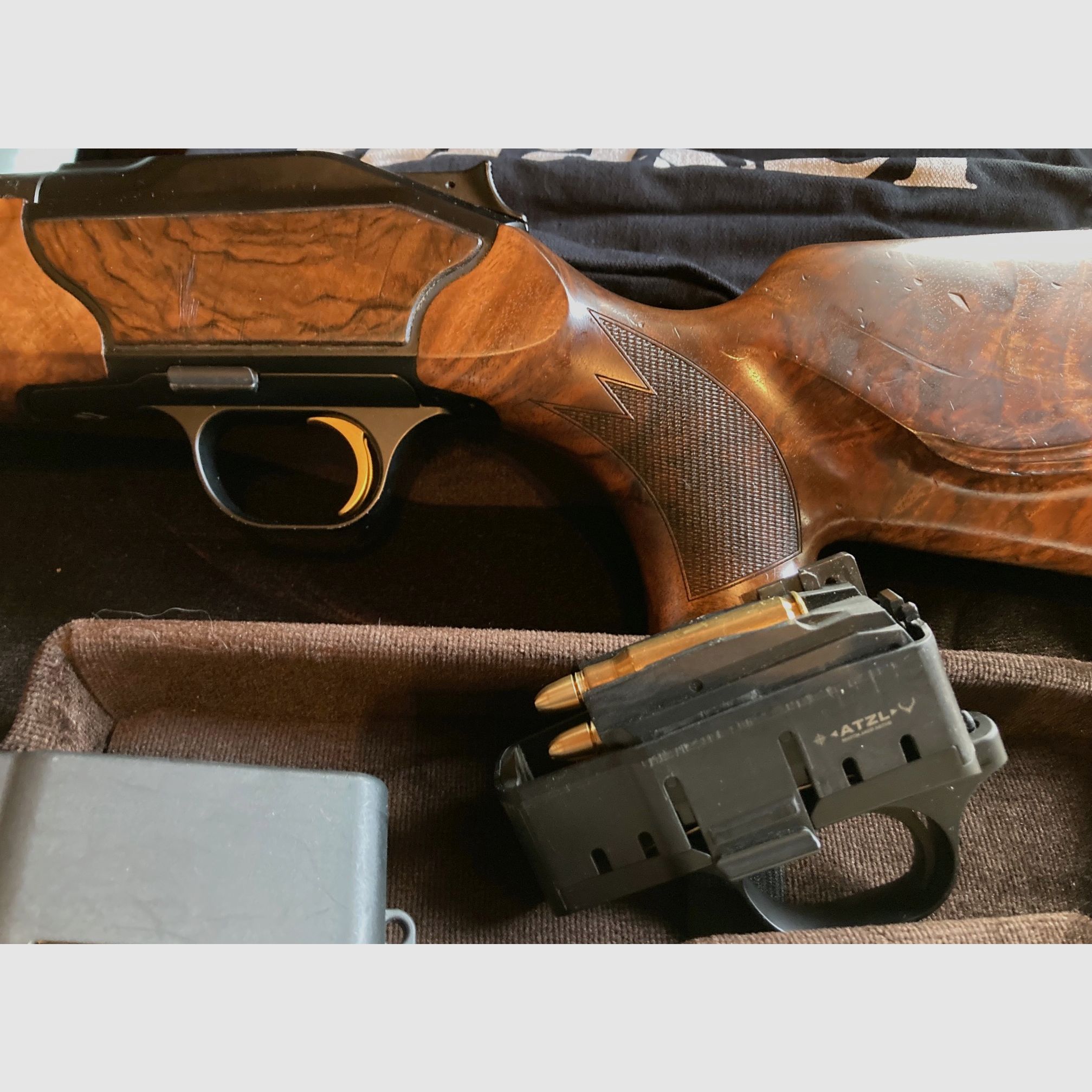 Blaser R 8 Attaché .308,  Atzl Abzug