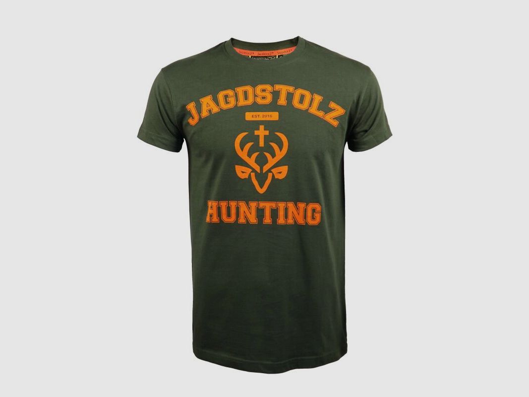 Jagdstolz Herren T-Shirt College Orange
