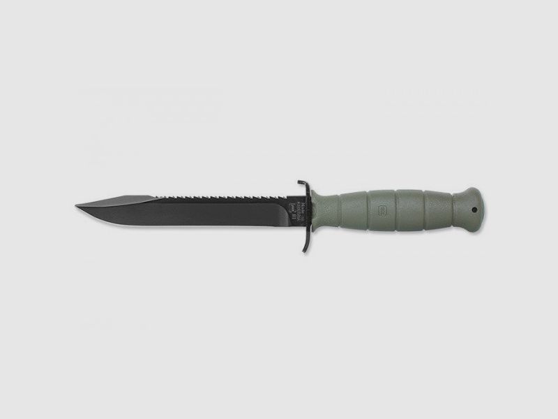 FELDMESSER MIT SÄGE - GLOCK FM81 - KLINGE 16,35 CM - BATTLE FIELD GREEN
