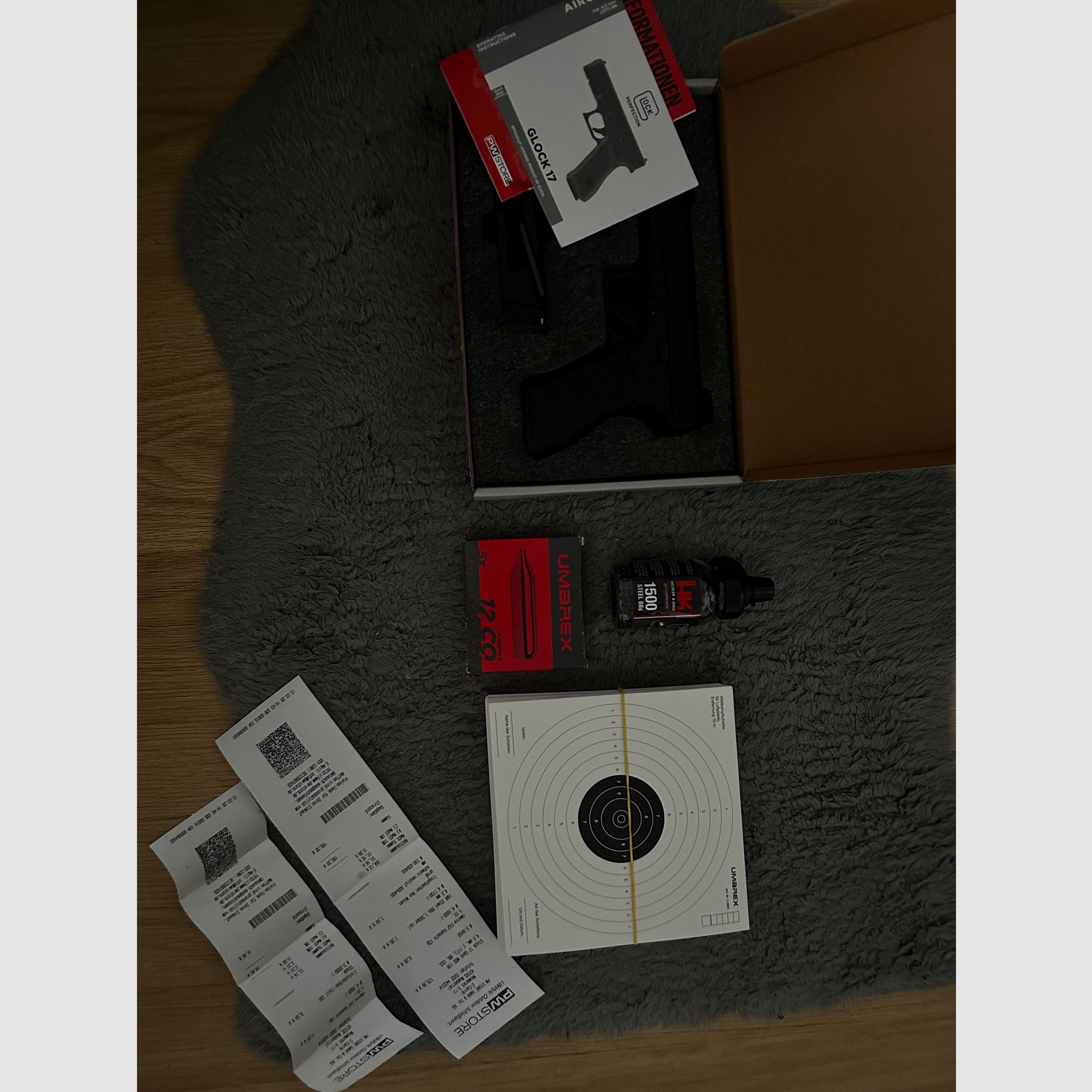 Komplett-Set-Glock 17 Gen5 MOS- Umarex CO2