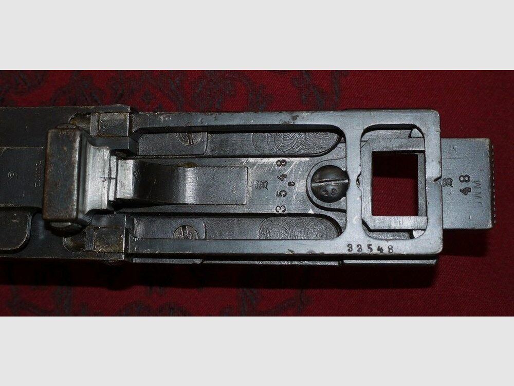 German weapons and ammunition casing cover MG08