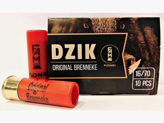 Amunicja kulowa Dzik Original Brenneke kal. 16/70 26g