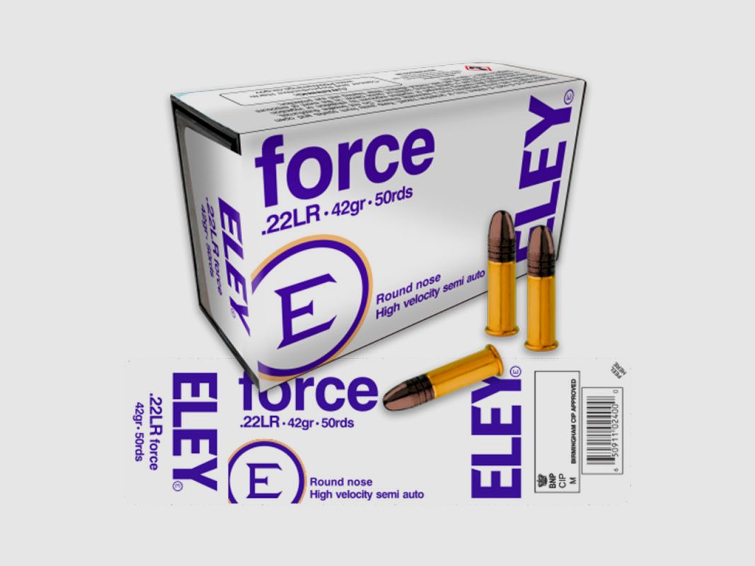 MUNITIONEN ELEY FORCE 22LR, Bild 2 von 2