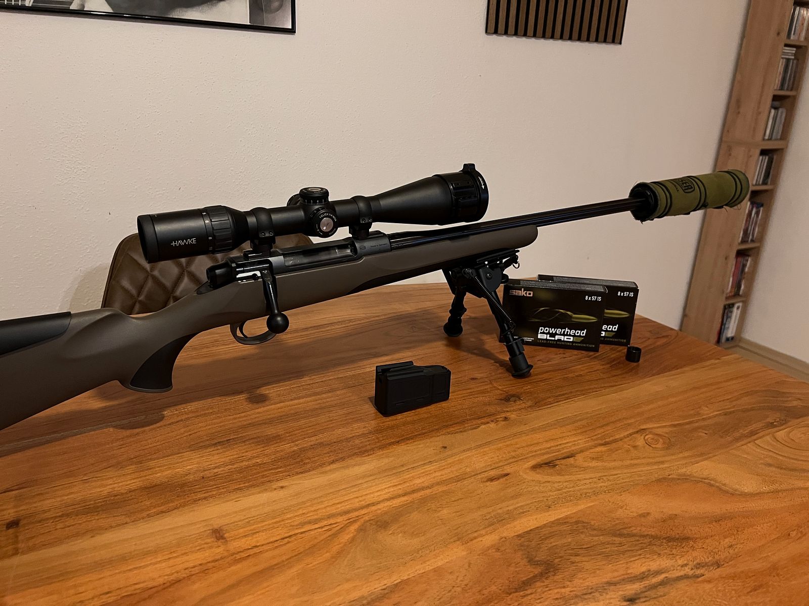 Mauser 18 Feldjagd 8x57IS + Hexalock + A-Tec H2