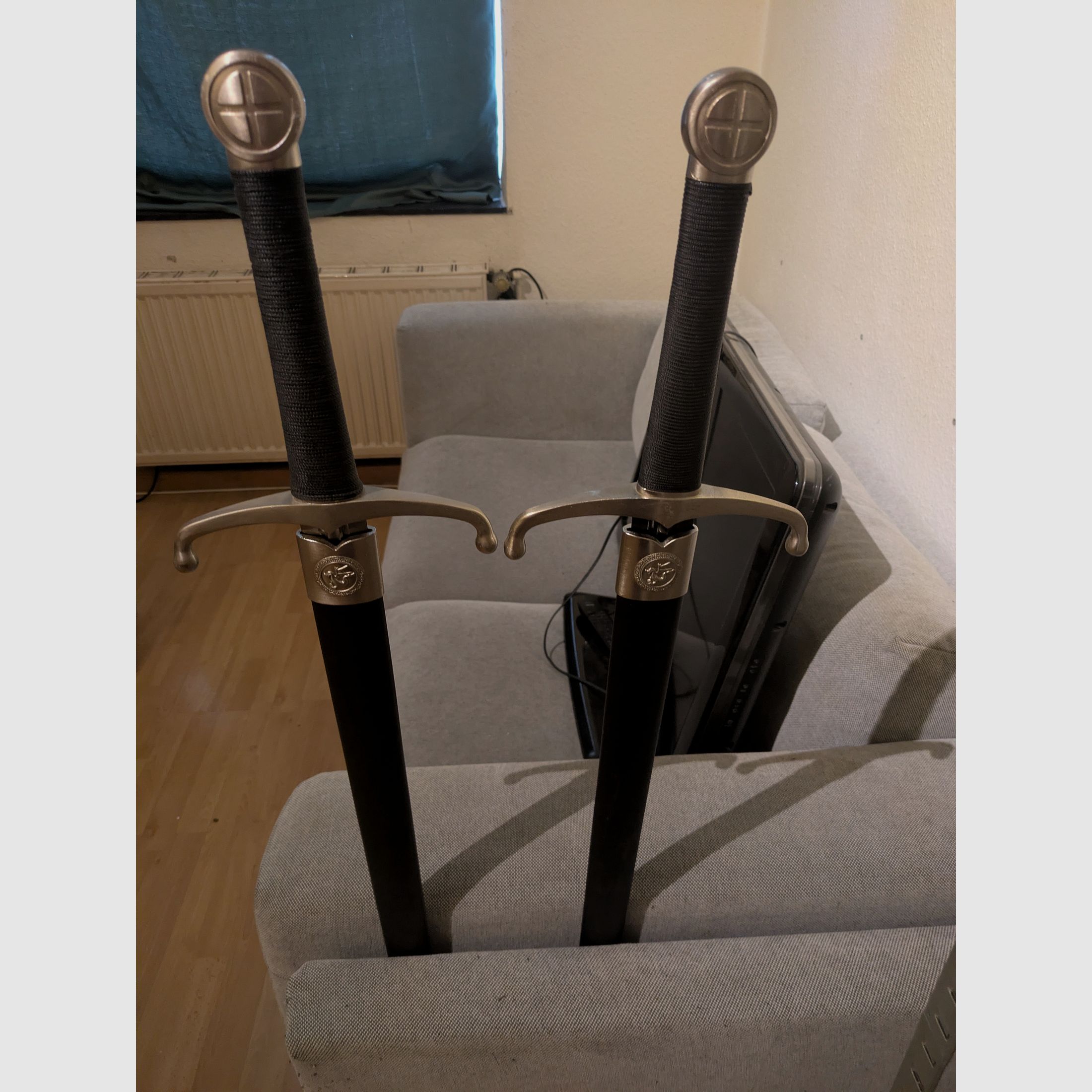 2 medieval swords to give away