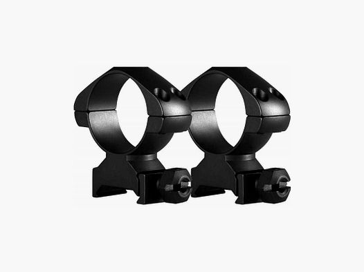Hawke Precision Steel Ring Mount Weaver Ø30 mm High 2 St. Höhe 13 mm
