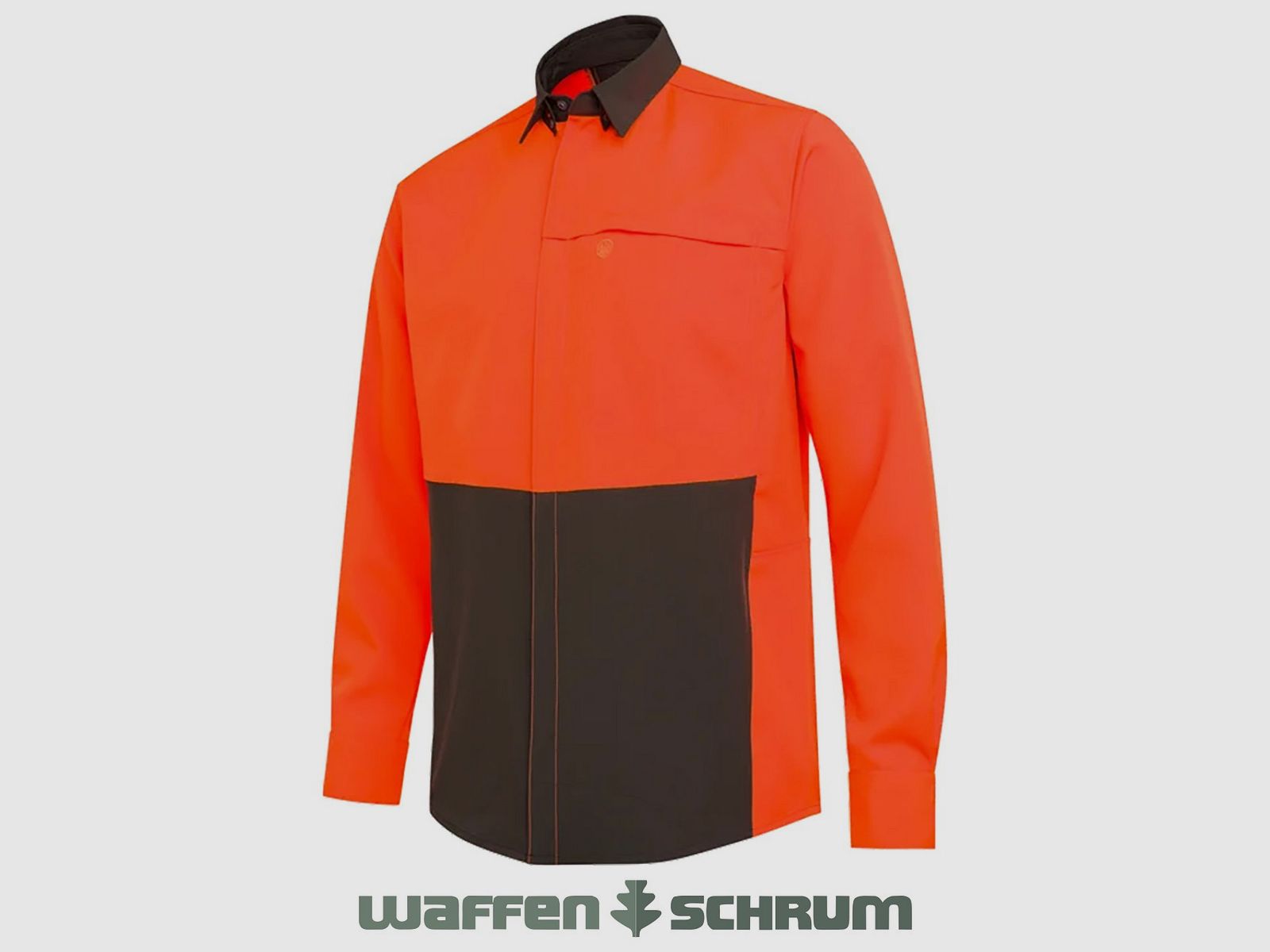 Beretta Thorn Shirt Brown Bark & Orange