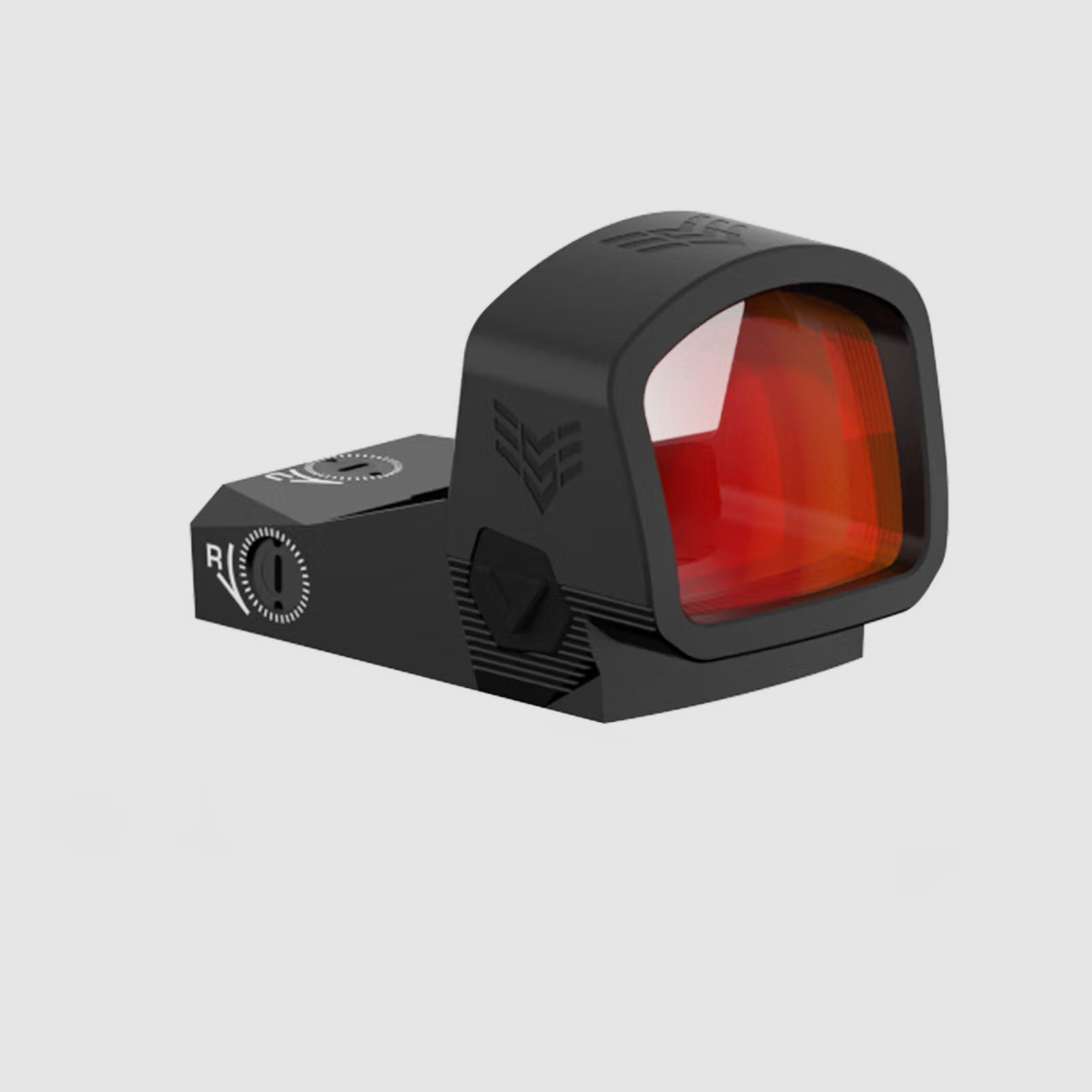 Swampfox Justice II 1x30 RMR Reflexvisier - 4-in-1 Multi-Reticle, rot