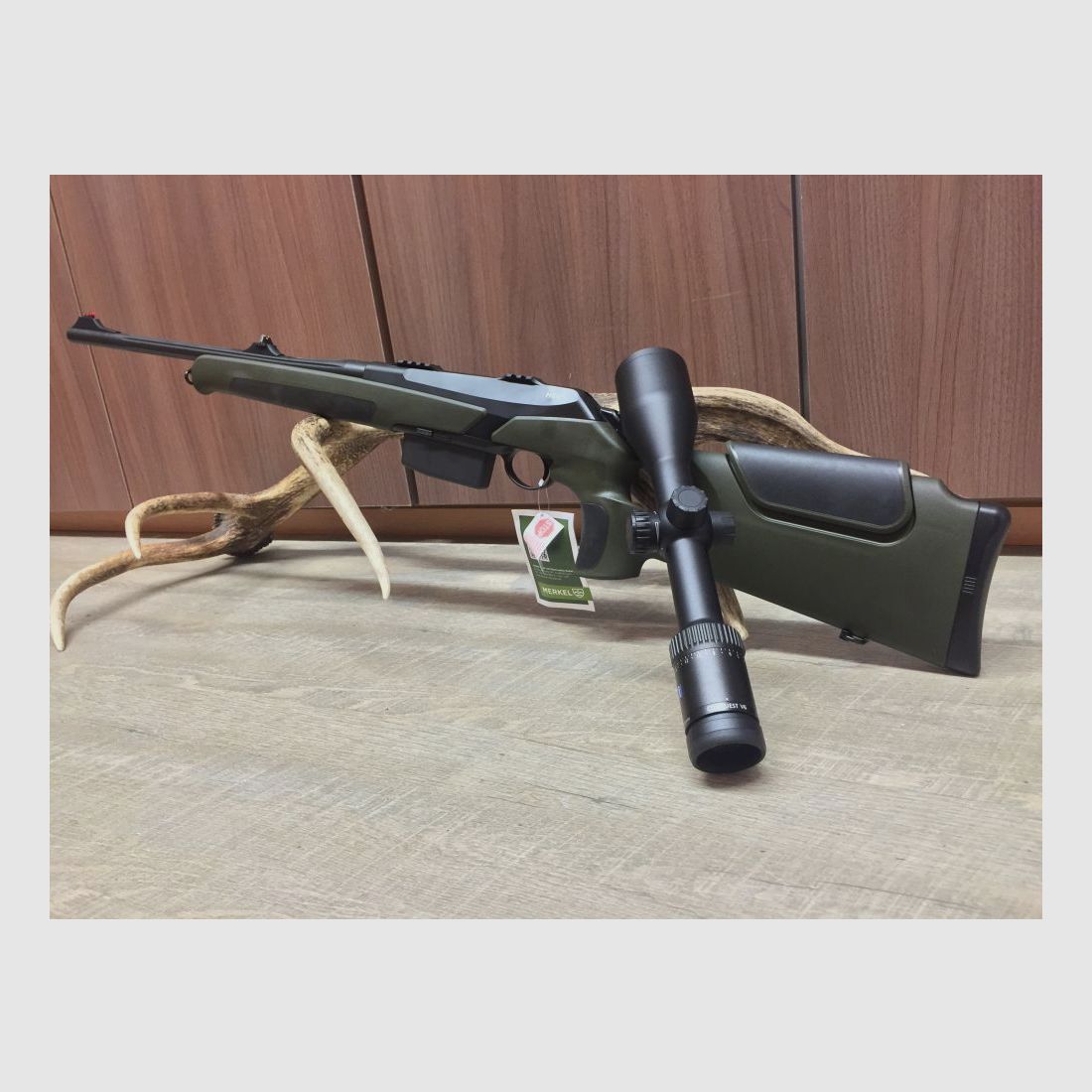 Merkel RX Helix Speedster SWF, met Zeiss Conquest V6 2,5-15x56, afbeelding 2 van 7