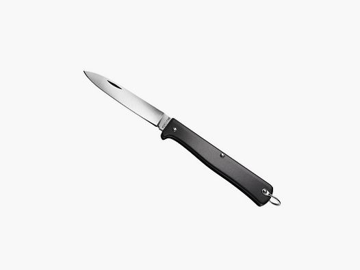 MESSER OTTER MERCATOR 10CM SCHWARZ INOX