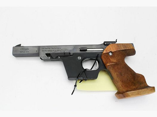 Pistolet Walther GSP Kal. .22lfB LEWY uchwyt 90mm .22lr