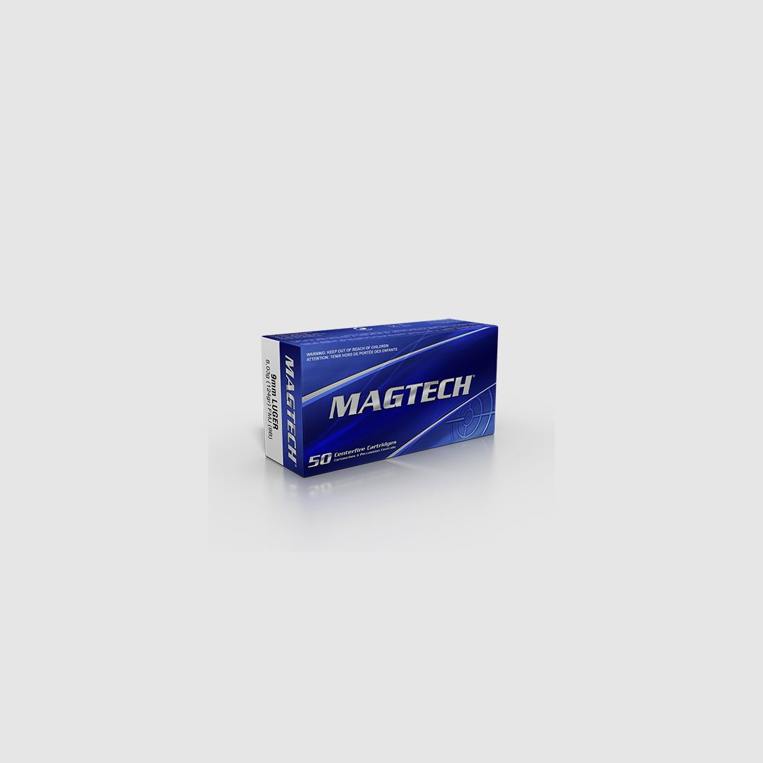 Magtech 9mm Luger 124GR FMJ 50 Patronen