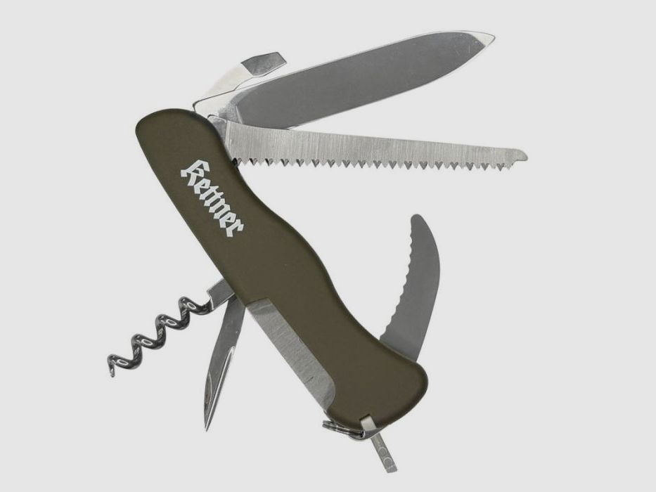 Victorinox Nóż kieszonkowy Hunter oliwkowy, zdjęcie 7 z 8