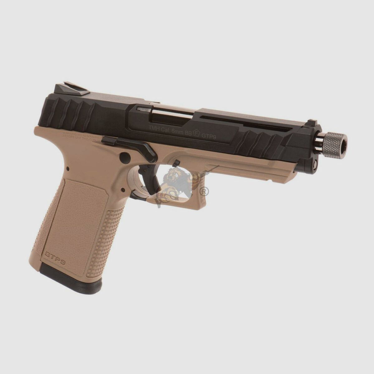 G&G GTP9 GBB Pistola Airsoft in Nero/Deserto -F-