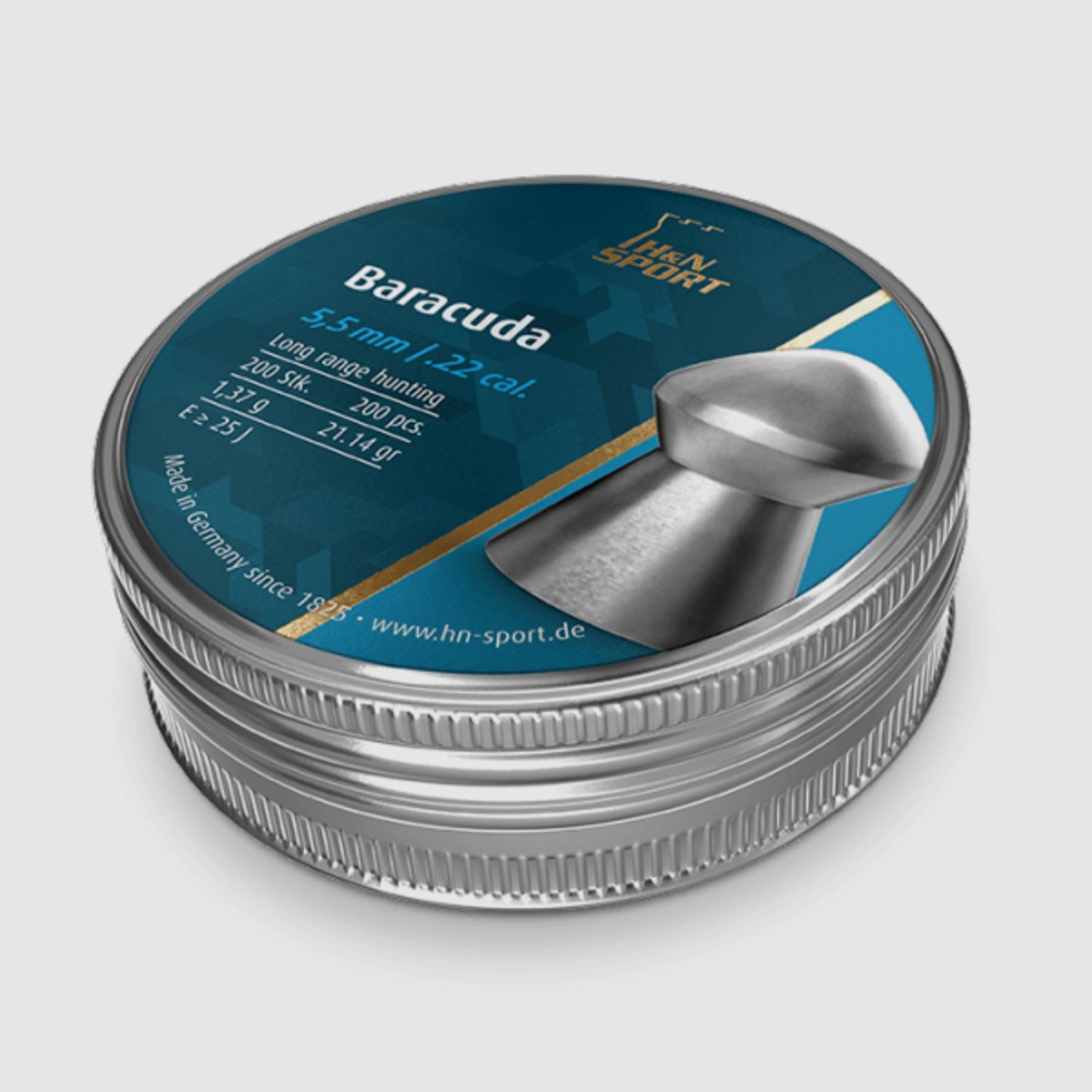 H&N Baracuda 5,5 mm 21,14 gr Diabolos - 200 Stk.