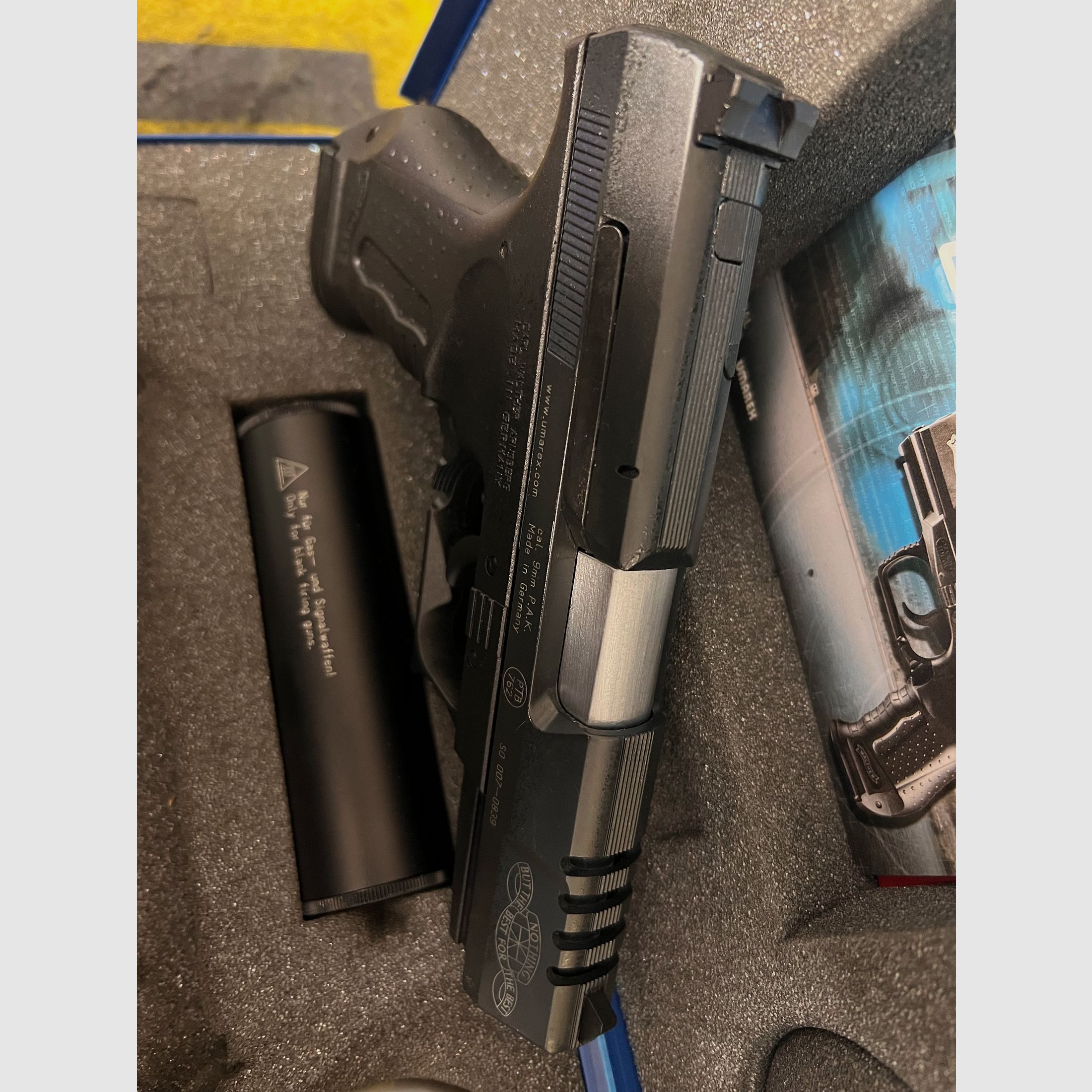 P99 PAK sonder Modell 1von1000 Schalldämpfer 