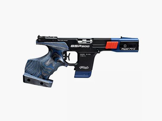 PISTOLET WALTHER GSP 500 RAPID FIRE KAL. 22LR