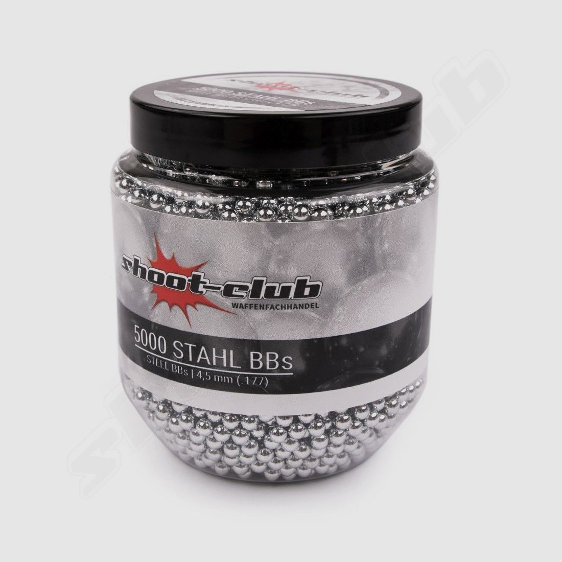 Stahlkugeln shoot-club 4,5mm / 0,34g - 5000 Stück