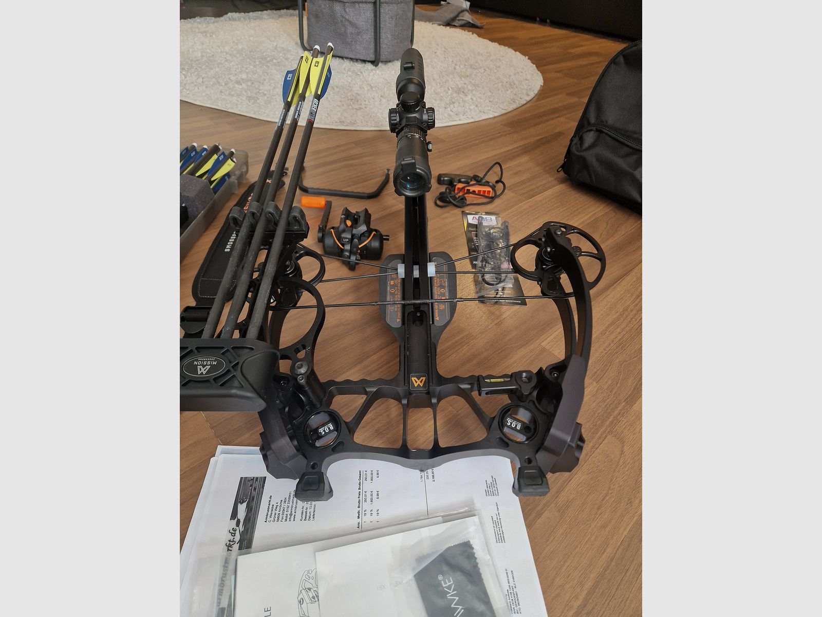 Mission Sub-1 XR Crossbow, Armbrust, Set