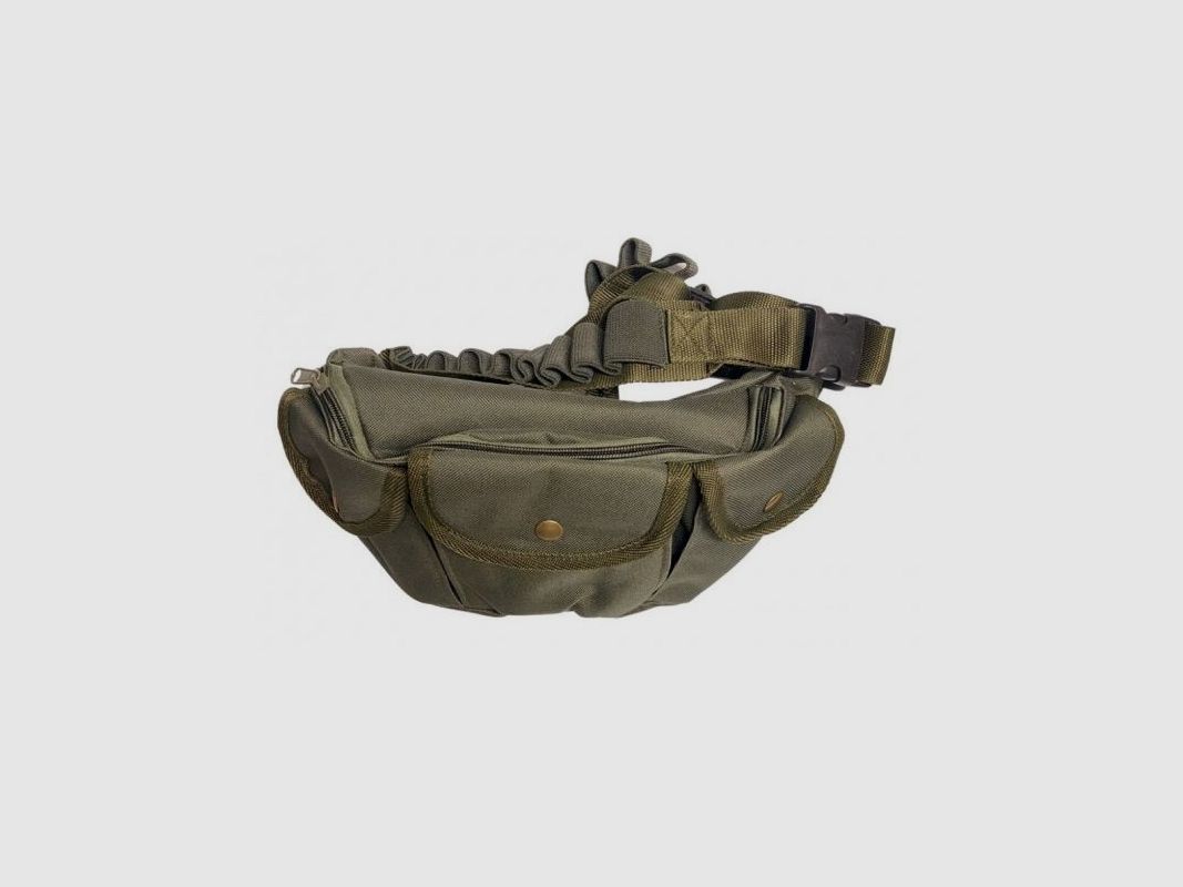 Tasche aus grünem Cordura mit elastischem Patronenhalter Art. H820 MAREMMANO, Bild 2 von 2