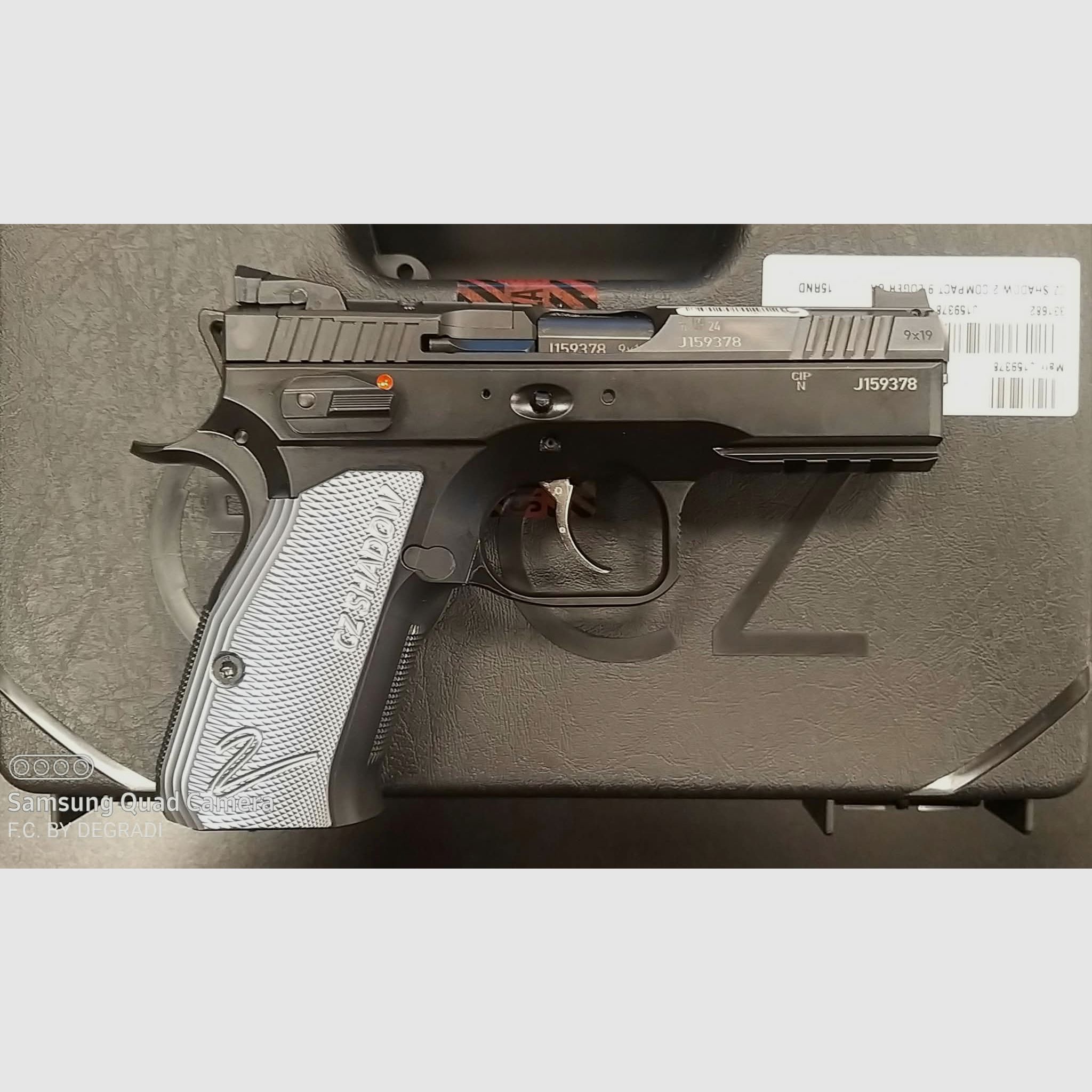 CZ SHADOW 2 COMPACT OR CALIBRO 9X19, immagine 2 di 3