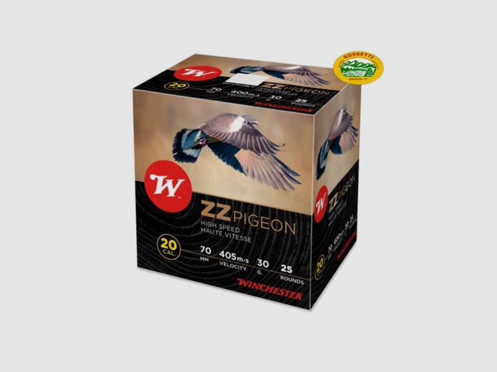 WINCHESTER Patronen ZZ Pigeon Kal.20 pb.7 spezielle Taube