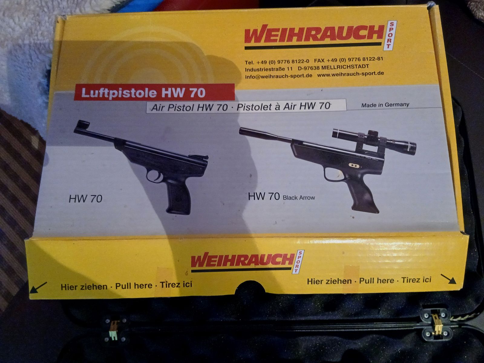 Weihrauch Luftpistole HW 70, Bild 4 von 6