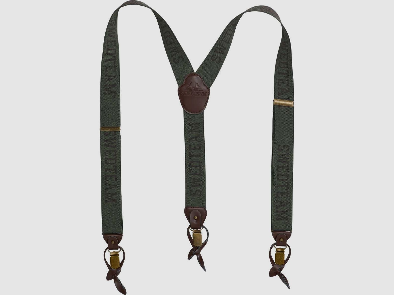 Swedteam Crest Combi Suspenders Swedteam Green One Size