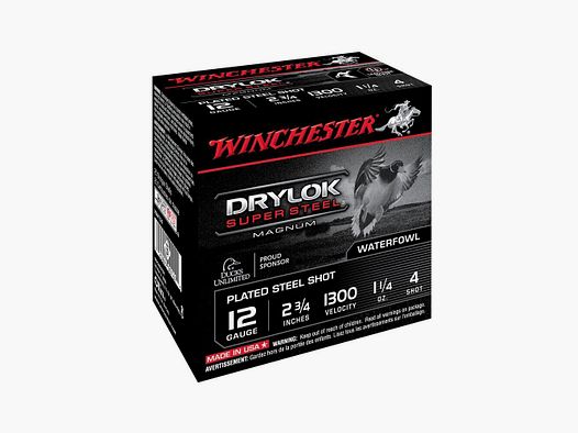 Cartouches 12/70 Steel Drylok 35G PB4 X25