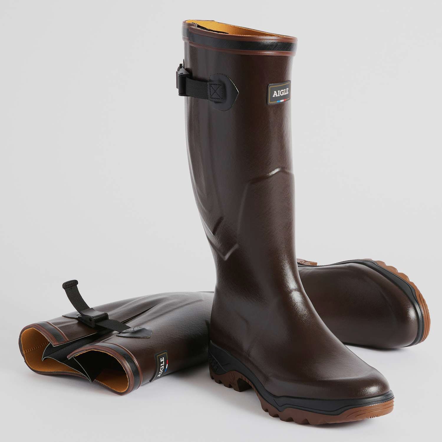 Aigle Parcours 2 Vario Gummistiefel Braun