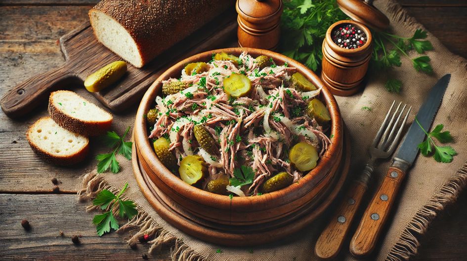 Wilder Fleischsalat